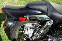 A tailsection added to the Marauder is the clearest difference between the two. 